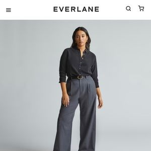 Everlane The Clean Silk Relaxed Shirt